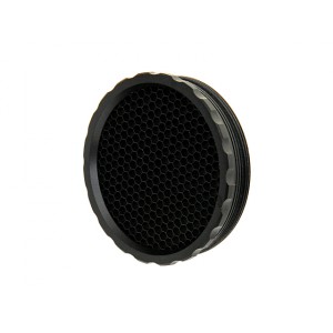 Anti-Reflection Lens Cover for Miniature Rifle Reflex Sight 1x25 - Black [Aim-O]